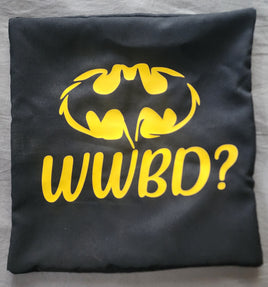 Batman WWBD Standard Scatter Cushion COVER ONLY