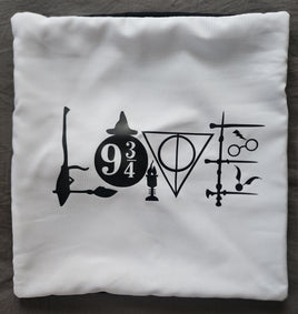 LOVE Harry Potter Standard Scatter Cushion COVER ONLY