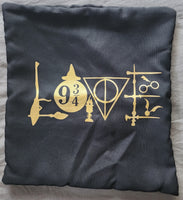 LOVE Harry Potter Standard Scatter Cushion COVER ONLY
