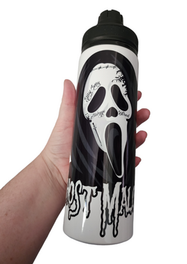 Ghost Malone Scream Water Bottle