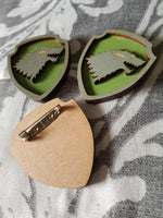 Great House Game Of Thrones Brooch ↠ Stark