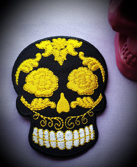 Sugar Skull Badge Patch