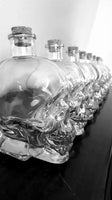 Glass Skull Potion Bottle - 700ml