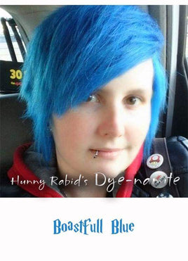 Boastful Blue Hunny Rabid Dye-namite Hair Colour