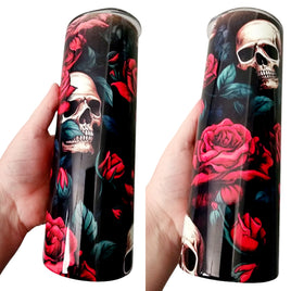 Skulls & Roses Tumbler