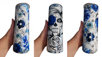 Day Of The Dead Sugar Skull Tumbler