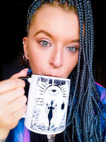 Star Sign Black/White Mug