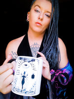 Star Sign Black/White Mug