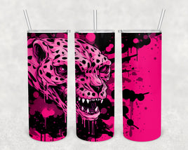Pink Leopard Tumbler