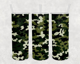 Camo Pattern Tumbler