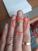 Brass Wrapped Ring