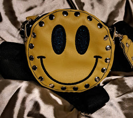 Smiley Rivet Bag