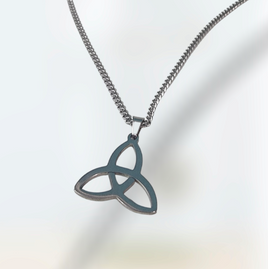 Triquetra Stainless Steel Necklace