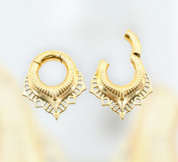 Mandala Ear Weights ~ Pair