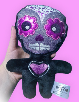 Day Of The Dead Sugar Skull Plushie