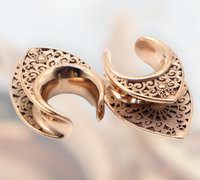 Filigree Saddle Tunnels ~ Pair