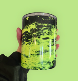 Neon Splatter Pattern 10oz Tumbler