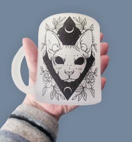 Sphinx Frosted Mug