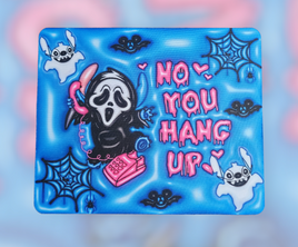 Stitch No You Hang Up Square Mousepad