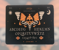 Ouija Death Moth Square Mousepad