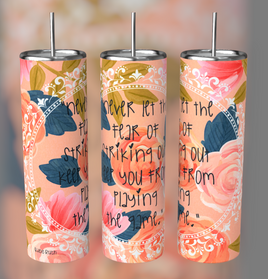 Babe Ruth Quote Tumbler