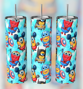 Minion Superheroes Tumbler