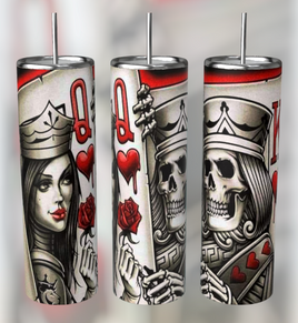 Queen Of Hearts Tumbler