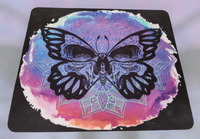 Butterfly Skull Mandala Square Mousepad