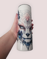 Floral Cat Tumbler