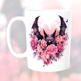 Floral Bat Mug