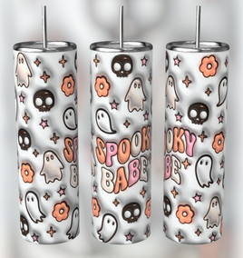 Spooky Babe Tumbler