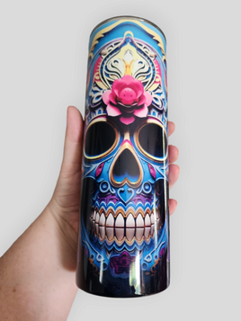 Sugar Skull Tumbler