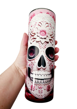 Sugar Skull Tumbler