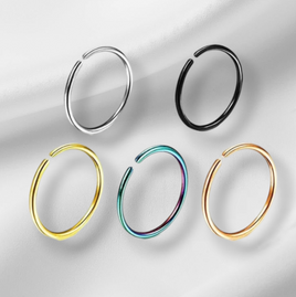 Steel Nose Hoop With Twist Motion (Sold Individually)