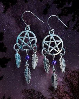 Pentagram Dreamer Earrings
