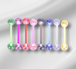 Glittery Bioflex Bar ~ Sold Individually