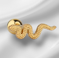 Snake Cartilage Bar (Sold Individually)