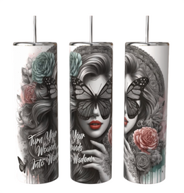 Turn Your Wounds Into Wisdom Tumbler
