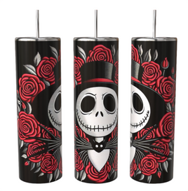 Stitched Jack Skellington NBC Tumbler