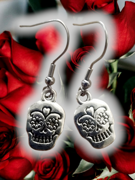 Sugar Skull Earrings (Pair)