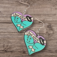 Seductive Heart Earrings (Pair)