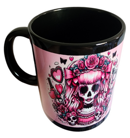 Girly Pops Skull Mug v1