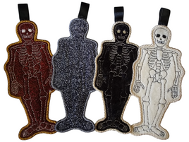 Skeleton Bookmark Plushie