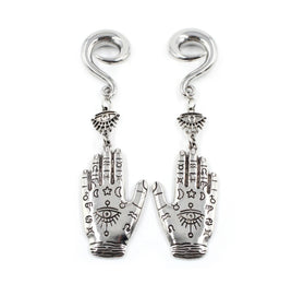 Palmistry Ear Weights ~ Pair