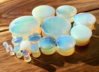 Opalite Plugs ~ Pair