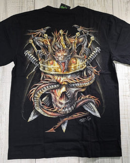 Dragon & Skull Unisex Tshirt
