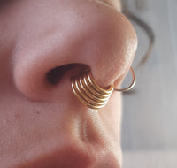 Stacked Hinged Segment Ring (Sold Individually)