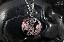 Double Triquetra Necklace