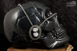 Silver Teeth Necklace