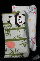 Pandas & Bunnies Zipper Pouch